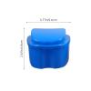 EXCEART 4pcs Portable Storage Boxes Lids Convenient Retainer Holders for Outdoor Use and Compact Design for Dentures and Retainers view 3