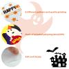 400 Pieces Halloween Candy Bag Cellophane Treat Bags, Trick or Treat Pattern Goodie Candy Favor Bags Self Adhesive for Halloween Trick or Treat Goodie Party Favor Pride Day Birthday Party Supplies view 4