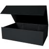 Aimyoo Galaxy Black Collapsible Gift Box with Magnetic Closure Lids 13.8x9x4.3 in, Large Bridesmaid Groomsman Proposal Boxes, Rectangle Present Box for Graduation Birthday Storage 1 Pack view 1
