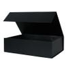 Aimyoo Galaxy Black Collapsible Gift Box with Magnetic Closure Lids 10.5x7x3 in, Medium Bridesmaid Groomsman Proposal Boxes, Rectangle Present Box for Graduation Birthday Storage (1 Pack) view 1