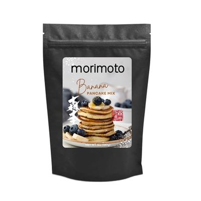MORIMOTO Banana Pancake Mix 8oz. Bag Iron Chef Masaharu Morimoto Exclusive Pancake Mix -Just Add Water and Mix