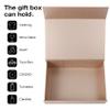 Aimyoo Gold Collapsible Gift Box with Magnetic Closure Lids 13.8x9x4.3 in, Large Bridesmaid Groomsman Proposal Boxes, Rectangle Present Box for Graduation Birthday Storage 1 Pack view 4
