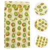 Kichvoe 3pcs Beeswax Food Wraps Reusable Organic Food Wrap Cloth for Fruits Vegetables Sandwiches Bowls Tear-resistant Storage view 3