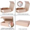 Aimyoo Gold Collapsible Gift Box with Magnetic Closure Lids 10.5x7x3 in, Medium Bridesmaid Groomsman Proposal Boxes, Rectangle Present Box for Graduation Birthday Storage (1 Pack) view 3