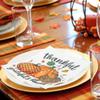 60 Pieces Thanksgiving Paper Napkins Thanksgiving Luncheon Napkins Fall Pumpkin Party Napkins Thankful Disposable Napkins for Fall Party Tableware Family Dinner, 6.5 x 6.5 Inch view 4