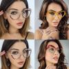 2pcs Fashion Bifocal Reading Glasses Outdoor Photochromic 2pcs Bifocal Sunglasses Transition Reader for Women (2pcs-black&brown leopard, 2.75, multiplier_x) view 2