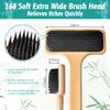 Bamboo Back Scratcher for Men, 22'' Long Handle Wooden Back Scratcher For Women, Soft Wide Head Backscratchers for Comfortable Body Itching Relief and Massage, Ideal Gifts for the Seniors, Pregnant view 4