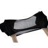 NSQFKALL Ladies' Solid Color Small Cloth Underarm Sweat Proof Breathable Absorbent Pad Cotton (Black, S) view 4