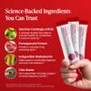 FOODOLOGY Coleology Cutting Stick Jelly, Pomegranate  Appetite Suppressant, Chia Seeds, Garcinia Cambogia HCA, Korean Dietary Supplement with Collagen - 1 Pack of 10 view 4