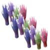 12 Pack Showa Atlas NT370 Atlas Nitrile Garden Gloves - Sizes XS, S and Large (Assorted Colors) (S) view 1