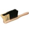 11.2" Hand Broom Medium-Soft Bristles Bench Brush, Sweeping Brush with Wooden Handle, Lightweight Dusting Brush, Handheld Small Broom, Shop Brush view 1