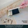 11.2" Hand Broom Medium-Soft Bristles Bench Brush, Sweeping Brush with Wooden Handle, Lightweight Dusting Brush, Handheld Small Broom, Shop Brush view 4
