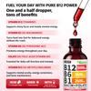 (2 Pack) Vitamin B12 and B6 Liquid Drops, B12 Sublingual Vitamin B Complex - B 12 Vitamin 5000mcg - B12 Methylcobalamin for Energy, Brain, and Heart Support with 27,200 mcg, Raspberry, 80 Servings view 3