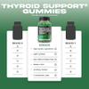 Thyroid Support For Women & Men (90 Gummies) Ashwaganda, Iodine, Bladderwrack, Kelp, & Schisandra - Support Supplement - Delicious Apple Flavor - Non-GMO, Vegan & Gluten-Free (90 Count) view 4