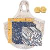 BYTTME Reusable Beeswax Wrap - 9 Pack Beeswax Wraps for Food, Eco-Friendly Beeswax Food Wraps, Bread Sandwich Wrapper - Reusable Food Storage Wrap Set with Flower Butterfly+Mesh Bag view 1