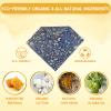 BYTTME Reusable Beeswax Wrap - 9 Pack Beeswax Wraps for Food, Eco-Friendly Beeswax Food Wraps, Bread Sandwich Wrapper - Reusable Food Storage Wrap Set with Flower Butterfly+Mesh Bag view 3