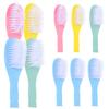 SAFIGLE Baby Hair Brush SetSoft Bristles Baby Brush and Comb Kit for Newborns Toddlers Boys Girls - Gentle Grooming Essentials Ideal for Cradle Cap, Perfect Infant Registry Gift4 Colors view 1