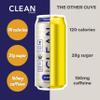CLEAN Cause Blueberry Yerba Mate Tea Non-Carbonated, USDA Organic Energy Drink Alternative, Low Sugar, 160mg Natural Caffeine, Soda Alternative, Plant-Based, (15.5oz cans, 12-Pack Case) view 4