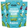 The Only Bean Edamame Dry Roasted Low Carb Snacks (Ranch), Vegan Gluten Free Snacks, Healthy Snacks for Kids and Adults, High Protein Snacks, Keto Snacks, Diabetic Snacks, 4oz (Pack of 3) view 1