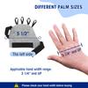 Zipcase Large Size Weighted Gloves for Tremors to Provide Hand Stability and Improve Hand Dexterity, Perfect Writing Weights & Hand strengthening Tool2 x 1/2lb, Each Glove Gray view 2