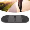 2 Pairs Shoe Rubber Heels Outsoles, Repair Pads Replacement Non Slip Wear Cushion Protector Black 7mm Thickness view 4