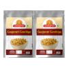 Ghotaram Bhavnagar Classic Makhania Farsan, Makhania Gathiya Gathia Farsaan Namkeen Snack, Healthy Namken farshan namkeen Savoury Snack Chai Coffee Tea Party Namkin Snack-150g*2Pack view 1