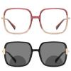 helena Oversized TR90 Square Photochromic Bifocal Reading Glasses for Women Fashion Computer Readers Female (black+pink, 3, multiplier_x) view 1