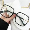 helena Oversized TR90 Square Photochromic Bifocal Reading Glasses for Women Fashion Computer Readers Female (black+pink, 3, multiplier_x) view 4