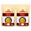 Ghotaram Muhiyabad Chiwda Chivda Indian Namkin Snacks, Namkeen Cornflakes Poha Mix Chiwda Namken, Lite Diet Cornflakes Poha Pauwa Peanut Mix Chivra Chivda, HEALTHY SNACKS-150g*2Pack view 1