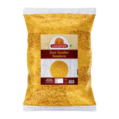 Ghotaram Organic Nylon Sev, Bhel Namkeen Sev, Bhel Chaat Sevpuri Papdi Sev Namkeen Indian Snack (Non Spicy), Pure Besan Namkeen Snacks, Barik Sev Sev Puri Bhel Puri Sev Fine Sev-300g*1Pack