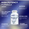 Research Verified Magnesium Complex - Brain, Muscle and Nerve Support - Magnesium Bisglycinate, Malate, Citrate, and Oxide - Bioperine - Vegan - 60 Capsules - Pack of 3 view 3