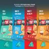 Pop-Cornners Snacks Gluten Free Chips, 5 Flavor Variety Pack 28 Count 1 oz Bags Packaged By Doomi, Individual Snack Bags in Sea Salt, White Cheddar, Sweet & Salty, Cinnamon Crunch and Spicy Queso Flavors - Low-Calorie Popcorn Chips for Snacking Care  view 4