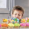48pcs Summer Beach Happy Birthday Cupcake Toppers - Pool Swimming Surfing Cupcake Toppers Picks - Summer Hawaii Holiday Birthday Party Favor Supplies view 2