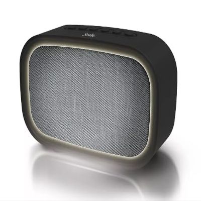Sealy Sound Machine & Bluetooth Speaker with Night Light Rubberized Webbed Coating
