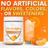 Zero Sugar - Tangerine Electrolytes Powder - Refreshing Hydration - Caffeine Free Energy with All Natural Ingredients - Vegan Keto & Paleo - Sugar Free Electrolytes Hydration Drink Mix - 120 Servings view 2