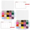 20 Compartment Large Pill Case with Airtight Seal - Silicone Gasket Waterproof Med Box with Medication Map & Medical Alert Card (Clear, 2 Pack) view 1