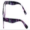 Calabria R773 Designer Colorful Reading Glasses +0.75 Purple Men Women Classic Readers Trendy Eyeglass w/Soft Case view 3