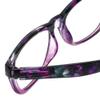 Calabria R773 Designer Colorful Reading Glasses +0.75 Purple Men Women Classic Readers Trendy Eyeglass w/Soft Case view 4