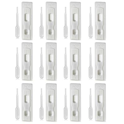 12 Pk Rapid Detection Pregnancy Tests HCG Strips 99% Accurate at Home Results Rapid Early Detection Strips Sensitive Urine Tests for Women