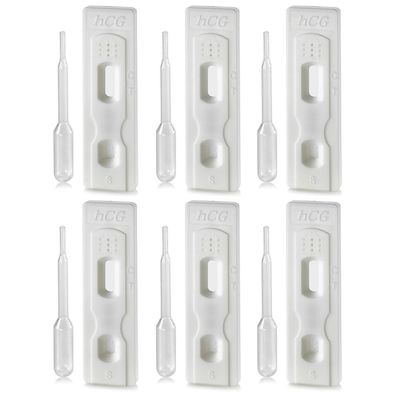 6 Pk Pregnancy Tests HCG Strips 99% Accurate at Home Testing Rapid Fast Results Rapid Early Detection Strips Sensitive Urine Tests for Women