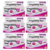6 Pk Pregnancy Tests HCG Strips 99% Accurate at Home Testing Rapid Fast Results Rapid Early Detection Strips Sensitive Urine Tests for Women view 2