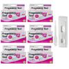 6 Pk Pregnancy Tests HCG Strips 99% Accurate at Home Testing Rapid Fast Results Rapid Early Detection Strips Sensitive Urine Tests for Women view 4