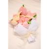 Emivery Pipe Cleaners Flower Bouquet, Artificial Pink Flower Bouquet Plush Flowers with Gift Box Handmade Pipe Cleaner Craft Bouquet Mother's Day Birthday Graduation Festive Gift Home Decor view 4