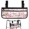 Easter Wheelchair Side Bag Walker Bag, Easter Egg Tree Gnomes Bunny Spring Flower Pink Wheelchair Accessories Armrest Pouch, Organizer Storage Bag for Walkers, Rollators, Scooters, 7.3''x13'' view 1