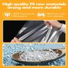 Aulock 2 Pcs Extra Thick 20-40lb Turkey Brine Bag - 26"22" BPA-Free Turkey Brining Zip-lock Bags with Strings Clips & Rope for Marinating Thanksgiving Chicken view 4