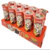 MEIJI Yan Yan Dipping Sticks, Chocolate Crme - 2 oz, Pack of 10 - Cracker Sticks with Fun Animals Phrases view 1