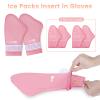 SuzziPad Replacement Ice Gel Packs for Cold Therapy Gloves and Socks(10-Piece Set), S/M view 2