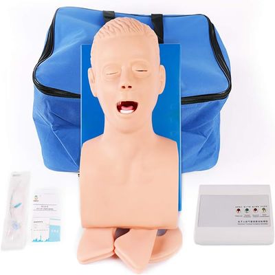CHROX PVC Adult Intubation Manikin Teaching Model, Airway Management Trainer Tracheal Intubation Training Simulator Model, Science Lab Education