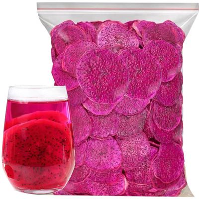 Dried Dragon Fruit Chips 7.05 oz Dried Snacks Pitaya Fruit Chips From Red Dragon 200g