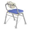 Bath Stools,Shower Bath Seat Bathroom Spa Chair No-Slip 5 Adjustable Height Bathtub Stool Benches Lightweight with Back Arms Great for Bathtubs Supports up to 220 Lbs (Color : Pink) view 2